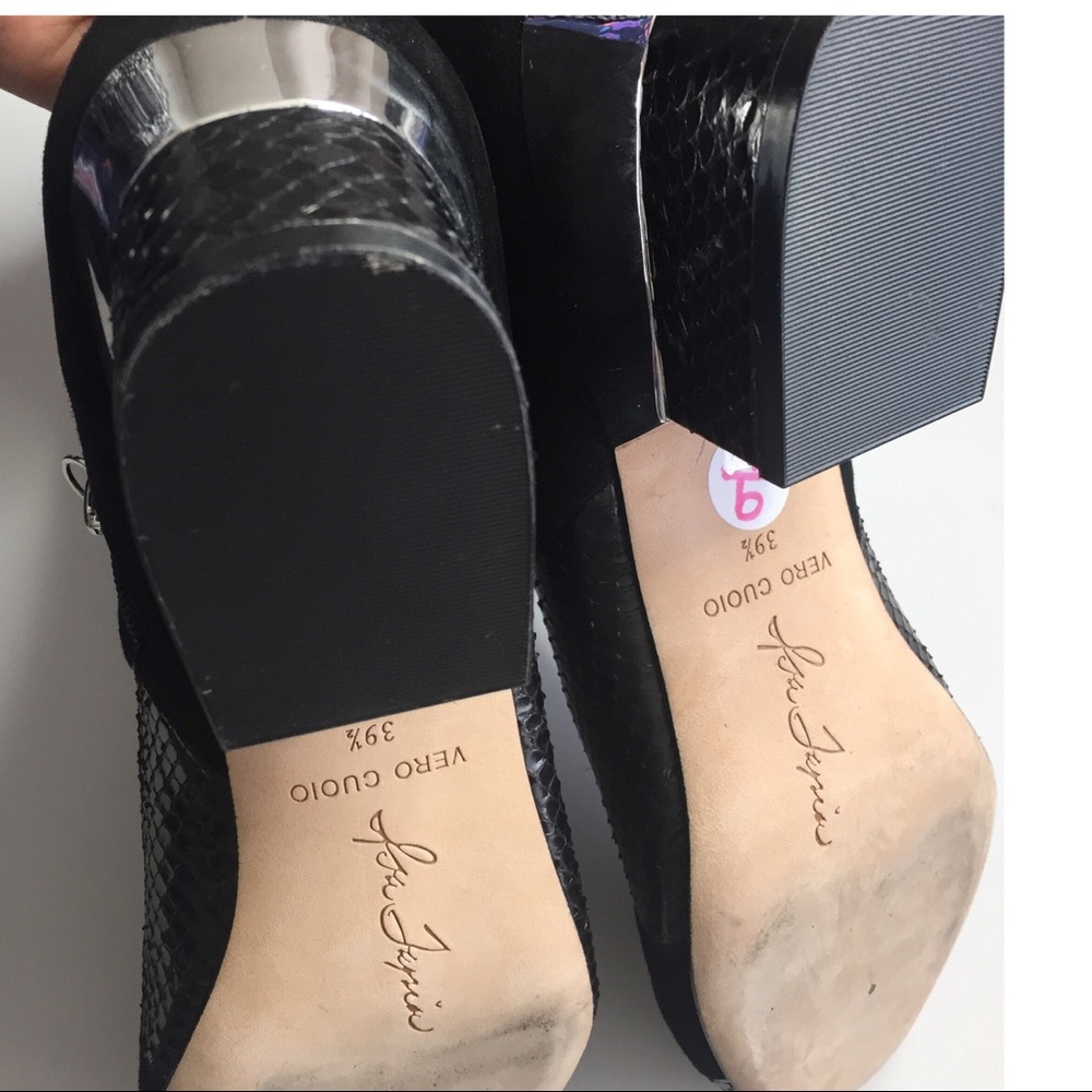 Isa Tapia Mirror Snakeskin Boots - Picture 6 of 8