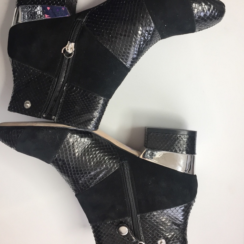 Isa Tapia Mirror Snakeskin Boots - Picture 8 of 8