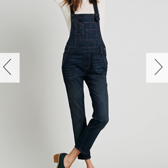 Free People Denim - Free People Washed Denim Overall