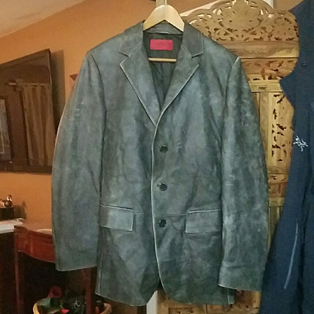 Hugo Boss Leather Jacket