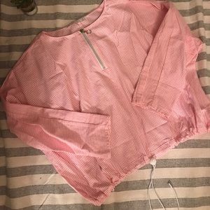 Zara Trafaluc Candy Stripe top