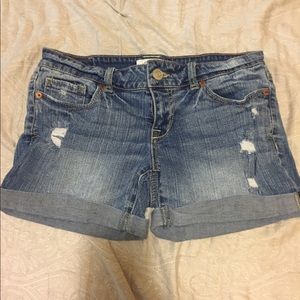 Jean shorts