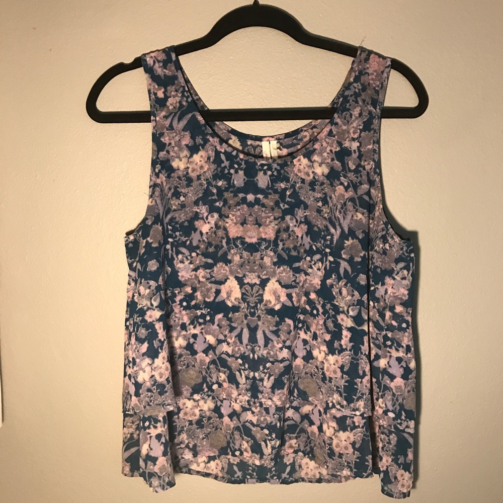 LUSH floral tank | Size Small