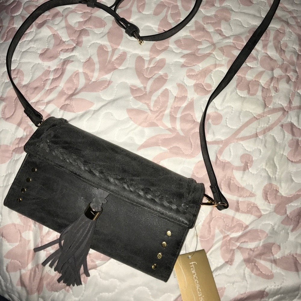 Dark grey small purse