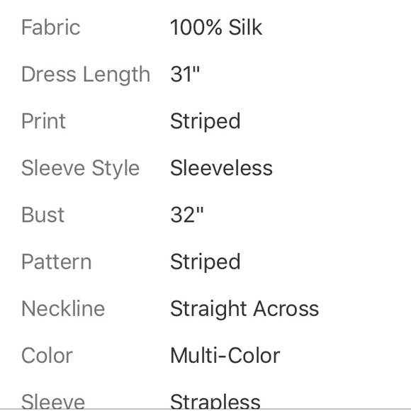 DAVID MEISTER STRAPLESS DRESS SZ 10 - Picture 8 of 8