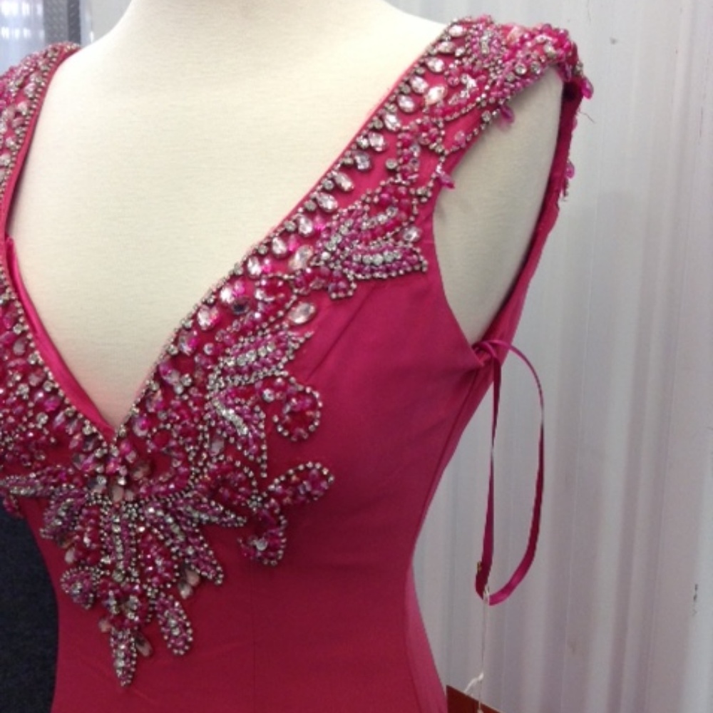 NEW Gown Party Prom Long Evening Dress Pink