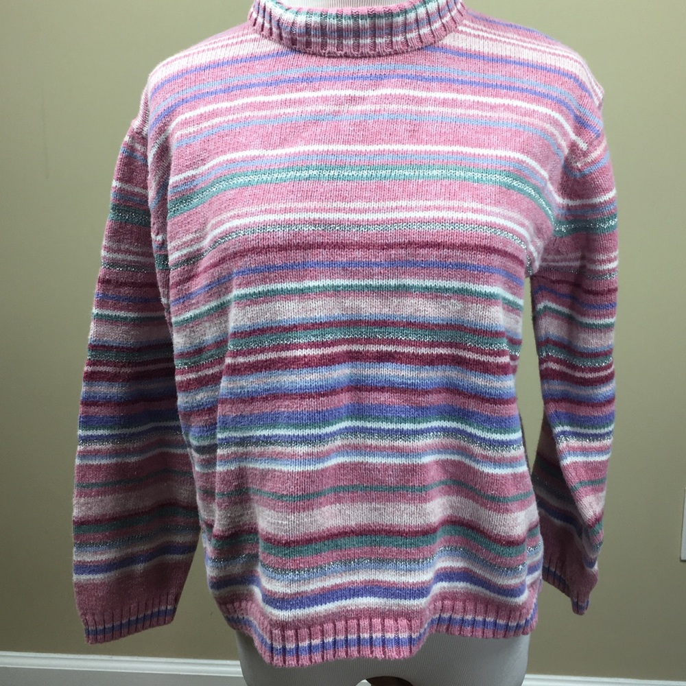 Tiara international women's Multicolor sweater.