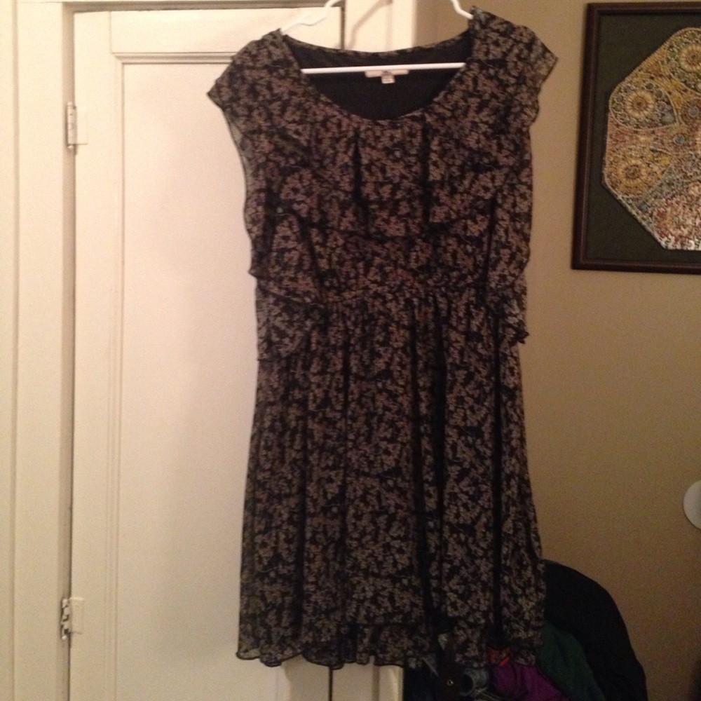 Very sure layered floral dress