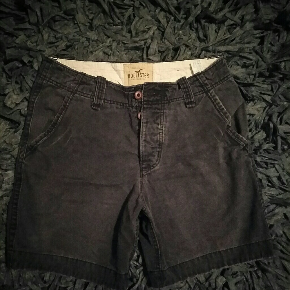 Navy mens Hollister shorts