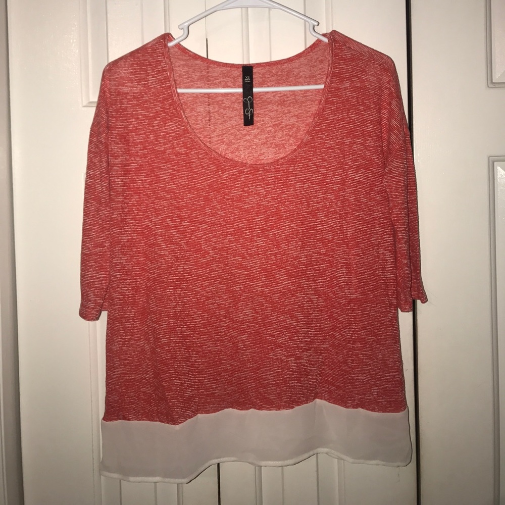 Red jessica Simpson top