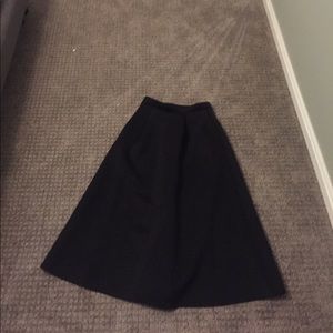 BLVD maxi black scuba neoprene skirt size medium BLVD maxi black scuba neoprene skirt size medium
