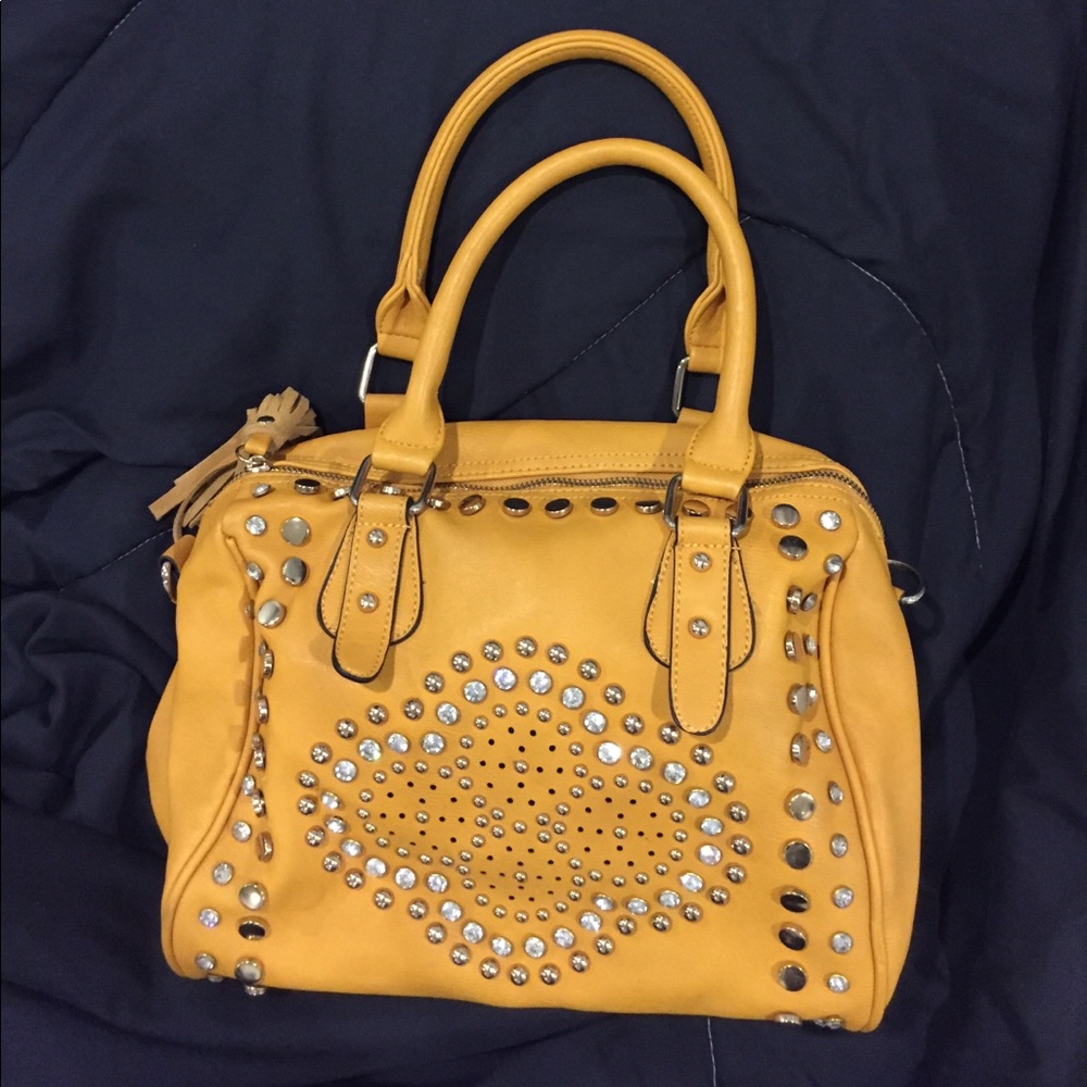Studded handbag