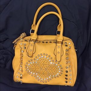 Studded handbag
