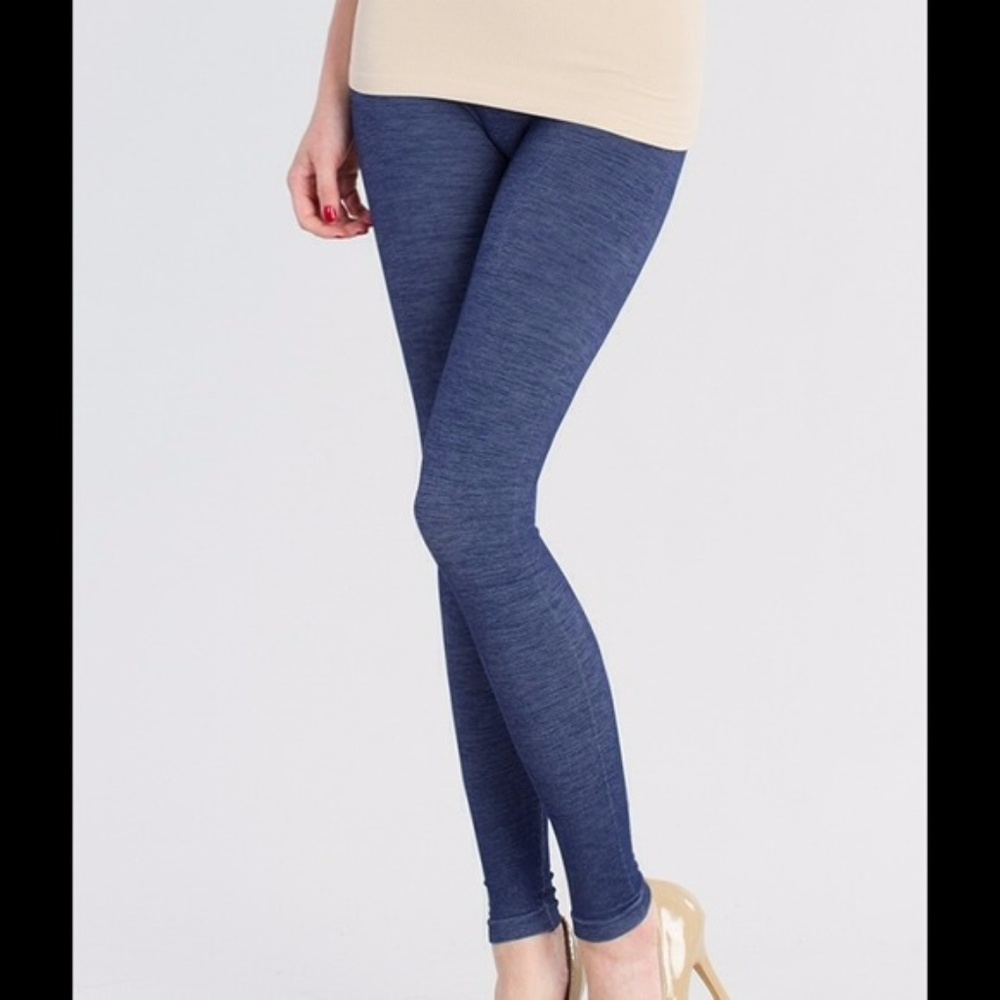 NEW Two Toned Blue Leggings
