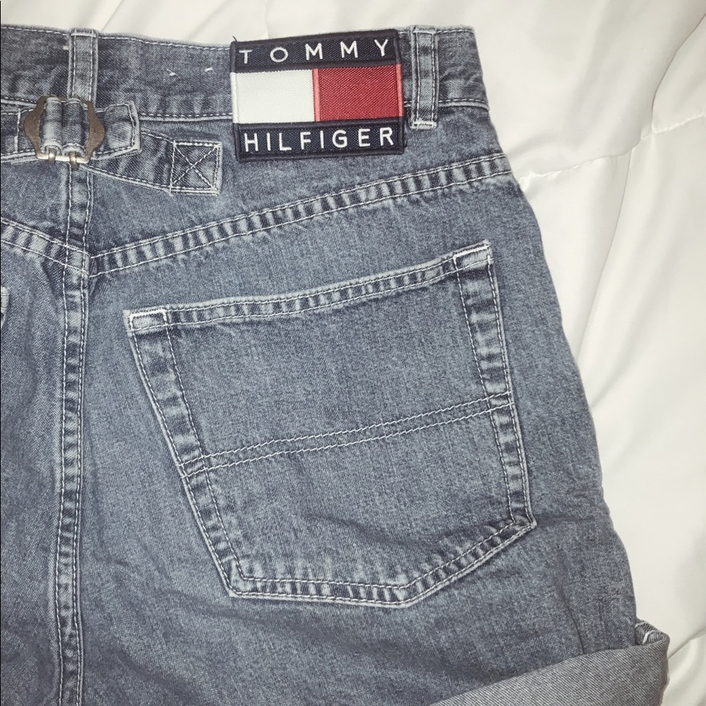 vintage Tommy Hilfiger jean shorts size 7