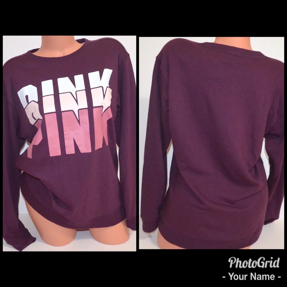 Victoria's Secret PINK Campus Crew Sweatshirt