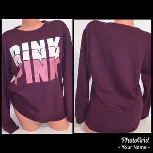 Victoria's Secret PINK Campus Crew Sweatshirt