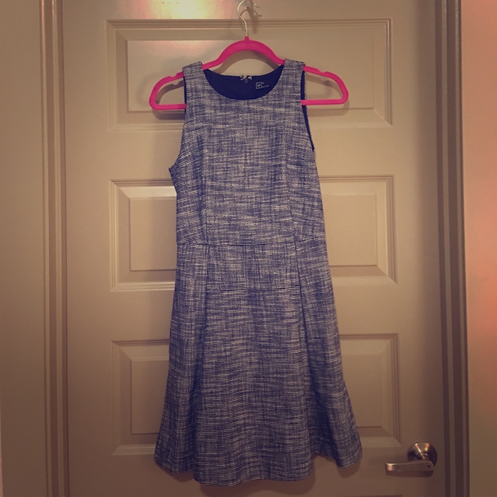 Tweed A-Line Dress - Size 2 - Gap - Gently Loved