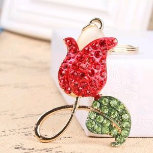 Rose Key Chain