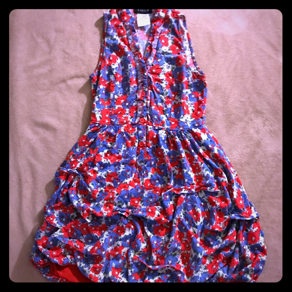 Floral Bubble skirt dress