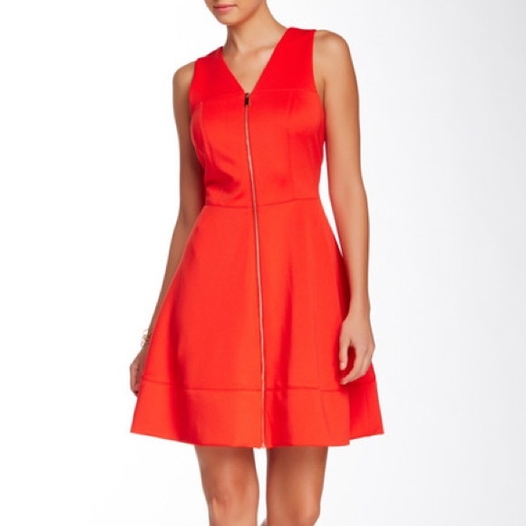 REDUCED❗️Vince Camuto Zip Up Skater Dress | Size 6 - Picture 1 of 5