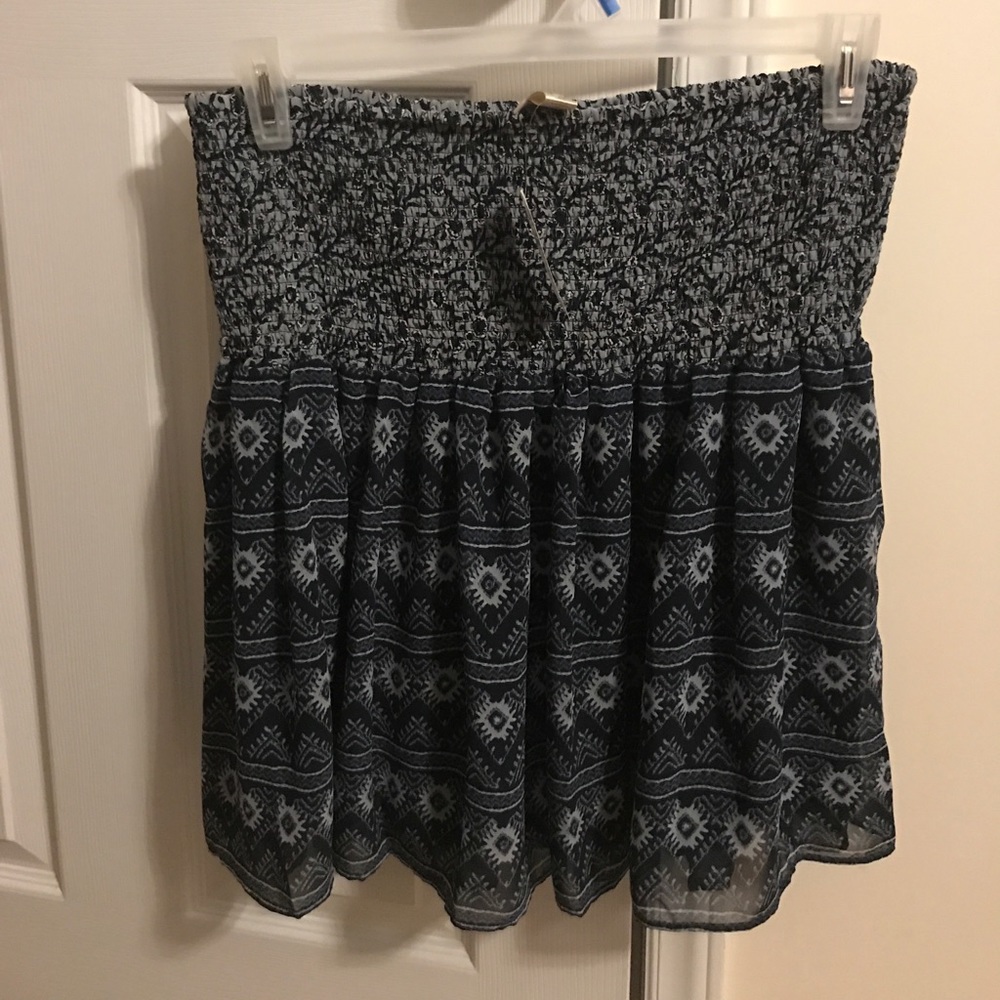 Blue Flounce Skirt by Loft