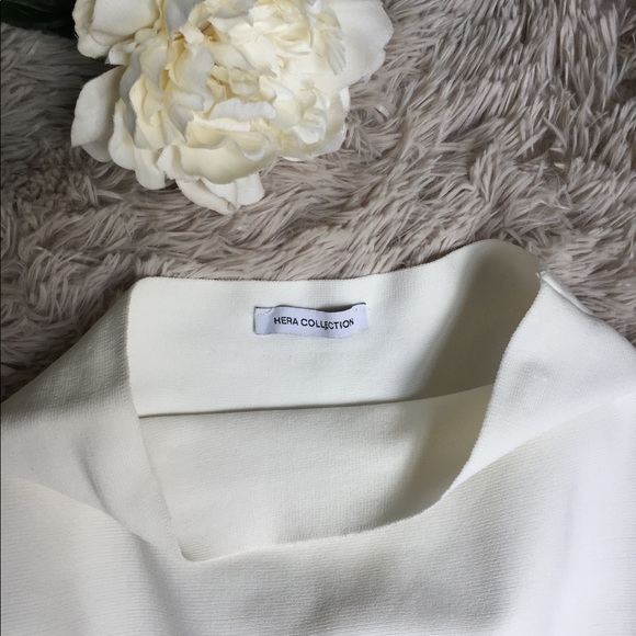 ๐White Bodycon Pencil Skirt - Picture 4 of 4