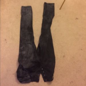 Denim Jeans black/gray with white fade size 32.
