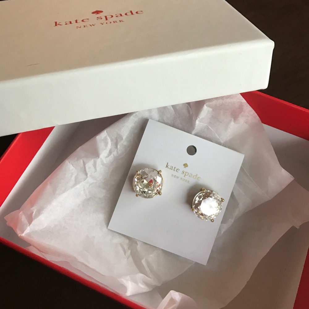 Kate Spade oversized stud earrings