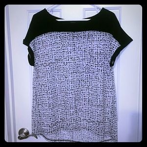 Calving Klein Jeans (slight) high-low top