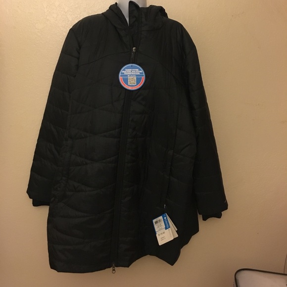 columbia jacket with silver lining