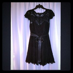 Short Black Lace Dress