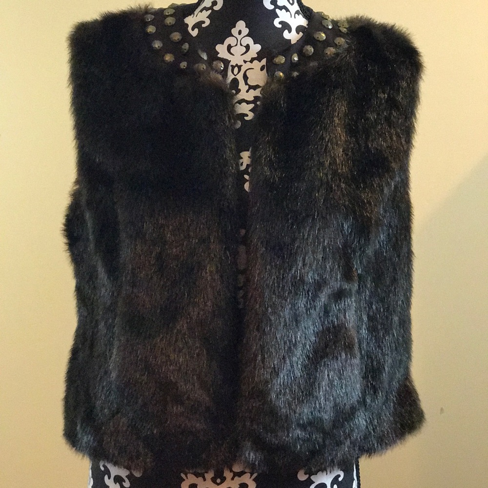 Peter Nygard Chocolate Brown Vest