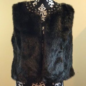 Peter Nygard Chocolate Brown Vest