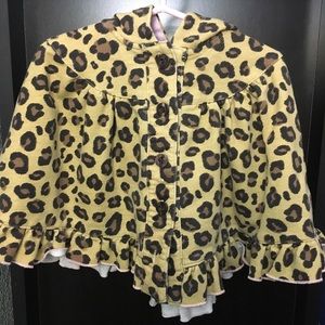 Cheetah poncho