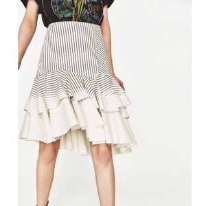 Zara ruffle skirt Zara ruffle skirt