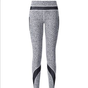 Lululemon Inspire Tight II Miss Mosaic White/Black