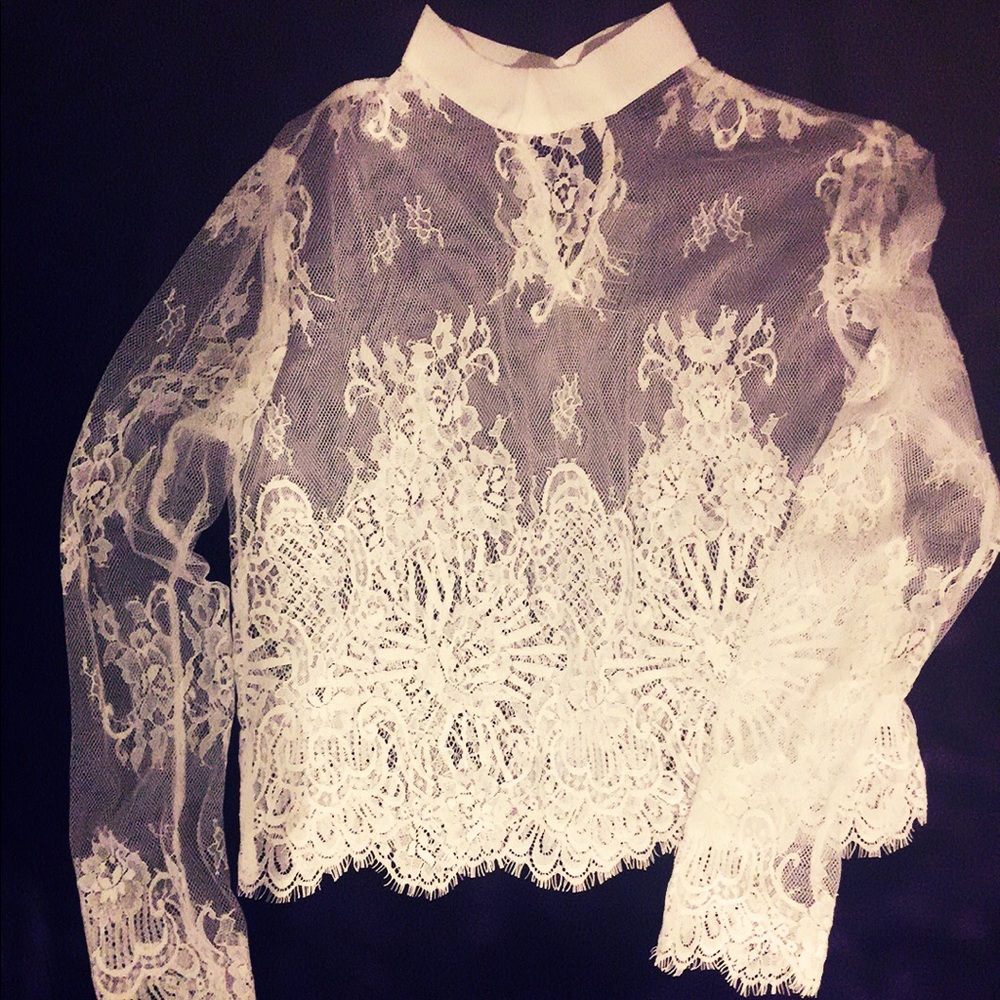 🎀beautiful boutique elegant lace top🛍