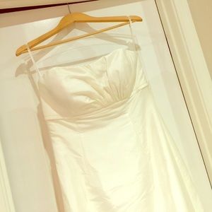 Simple Strapless Formal Gown