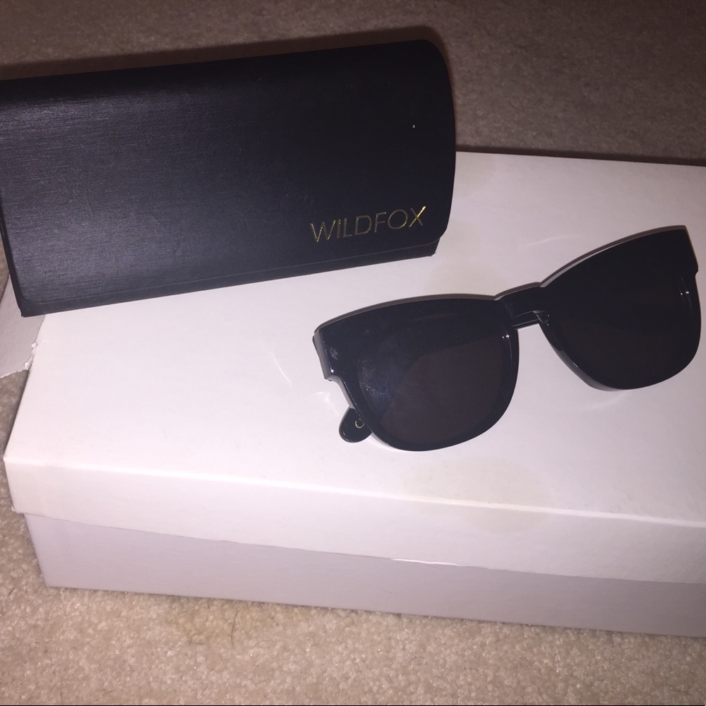 Wildfox Black Sunglasses