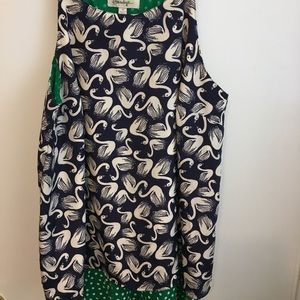 Anthropologie Porridge Trapeze Two Layer Tank Top Anthropologie Porridge Trapeze Two Layer Tank Top