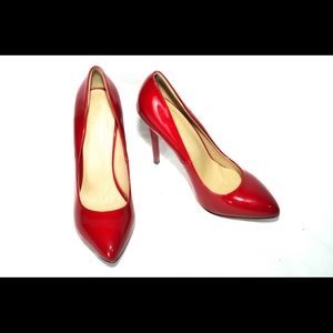 Verocara red pumps size 8