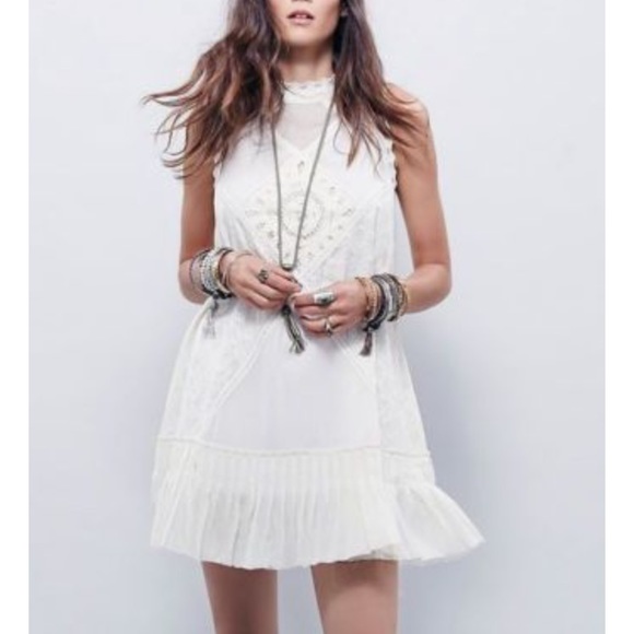Free People Dresses & Skirts - CCO💎 Free People Angel Lace Mini Dress