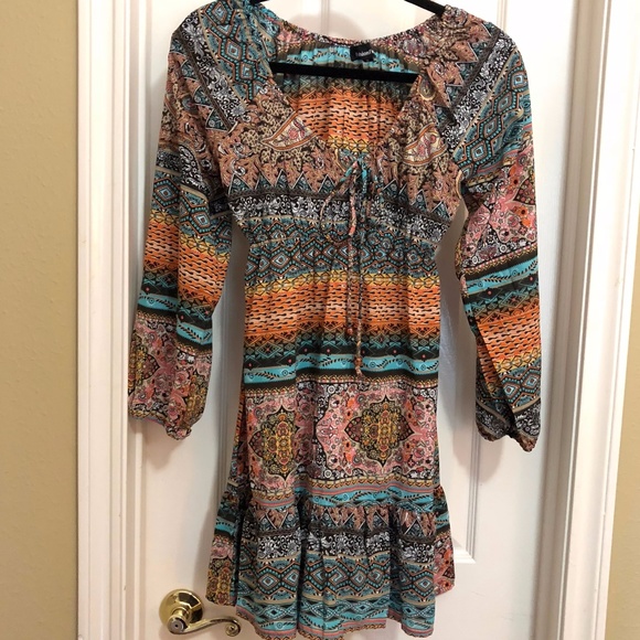 Boho Patterned Tunic top/Dress - Picture 5 of 5