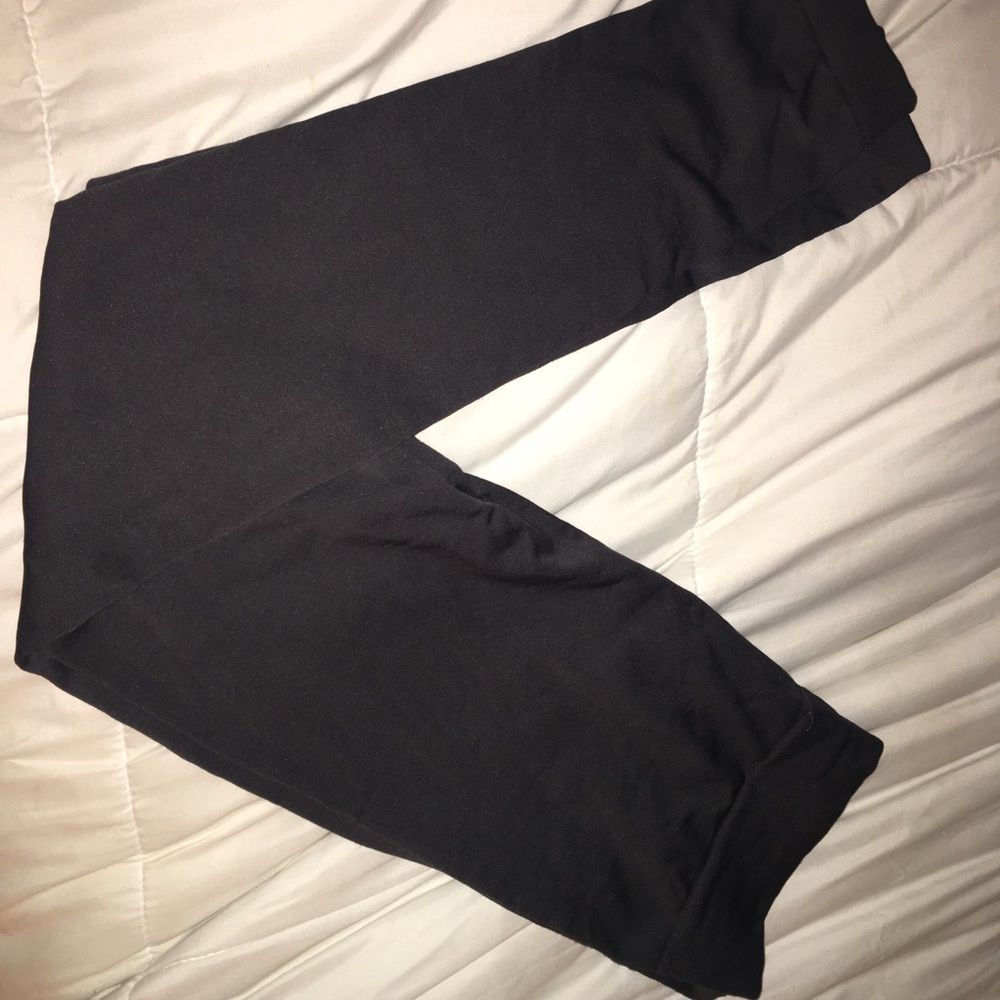 Mopas Slate Gray Soft Leggings Free Size NWOT