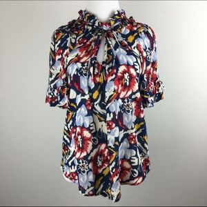 NWOT Anthropologie Odille Floral Blouse NWOT Anthropologie Odille Floral Blouse