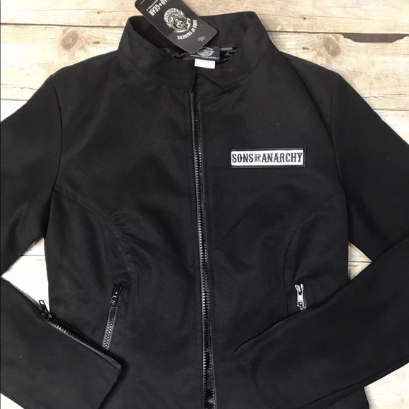 NWT Sons of Anarchy Sz Small jacket - Picture 4 of 8
