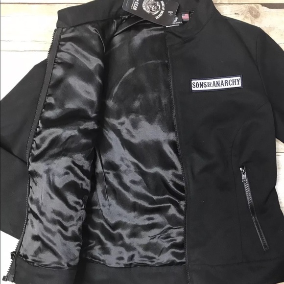 NWT Sons of Anarchy Sz Small jacket - Picture 7 of 8