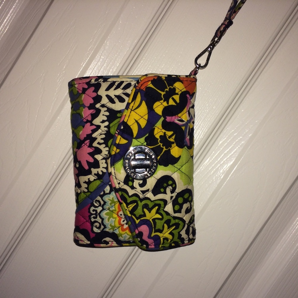 Vera Bradley Rio wristlet.