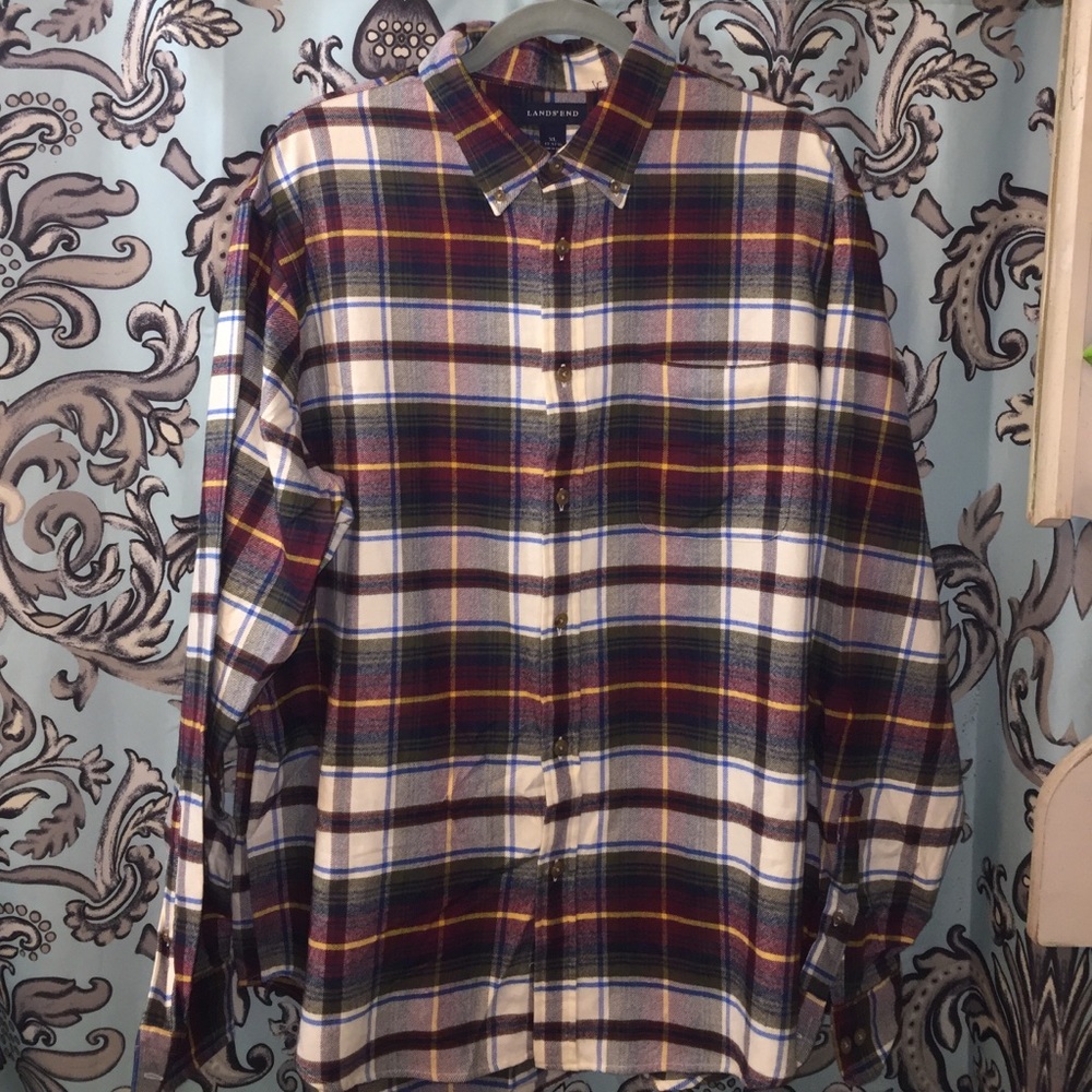 Lands end flannel